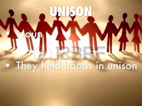 unison definition for kids